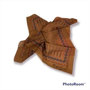STEFANO GUIDI vintage designer scarf